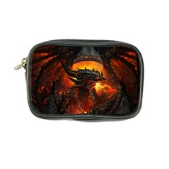 Dragon Legend Art Fire Digital Fantasy Coin Purse by Sudhe