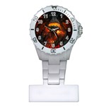 Dragon Legend Art Fire Digital Fantasy Plastic Nurses Watch Front