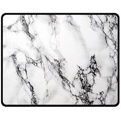 Marble Pattern Double Sided Fleece Blanket (medium)  by Sudhe