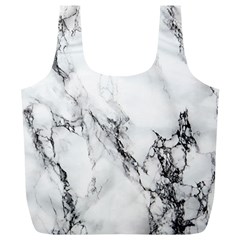 Marble Pattern Full Print Recycle Bag (xl) by Sudhe