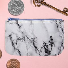 Marble Pattern Large Coin Purse by Sudhe