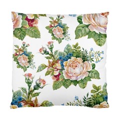 Summer flowers pattern Standard Cushion Case (One Side)