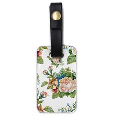 Summer flowers pattern Luggage Tags (One Side) 