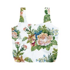 Summer flowers pattern Full Print Recycle Bag (M)