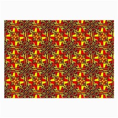 Red Yellow 1 Large Glasses Cloth (2-Side)