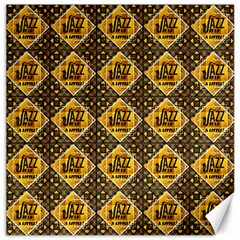 Jazz It Up Canvas 12  X 12  by ArtworkByPatrick