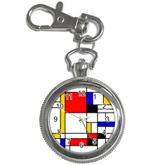 Bauhouse Mondrian Style Key Chain Watches