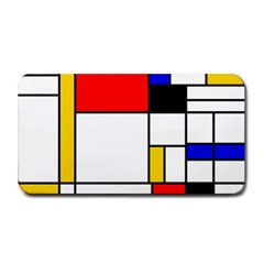 Bauhouse Mondrian Style Medium Bar Mats by lucia