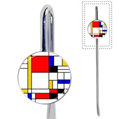 Bauhouse Mondrian Style Book Mark