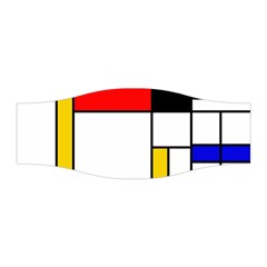 Bauhouse Mondrian Style Stretchable Headband by lucia