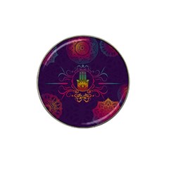 Boho Hamsa Mandala Hat Clip Ball Marker (4 Pack) by lucia