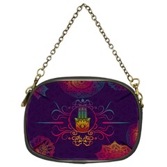 Boho Hamsa Mandala Chain Purse (one Side)