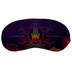 Boho Hamsa Mandala Sleeping Masks by lucia