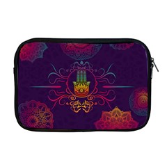 Boho Hamsa Mandala Apple Macbook Pro 17  Zipper Case by lucia