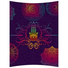 Boho Hamsa Mandala Back Support Cushion