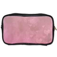 Lovely Hearts Toiletries Bag (two Sides) by lucia