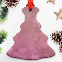 Lovely Hearts Ornament (christmas Tree)  by lucia