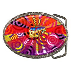 Boho Hippie Bus Belt Buckles by lucia