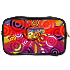 Boho Hippie Bus Toiletries Bag (two Sides) by lucia