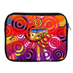 Boho Hippie Bus Apple Ipad 2/3/4 Zipper Cases by lucia