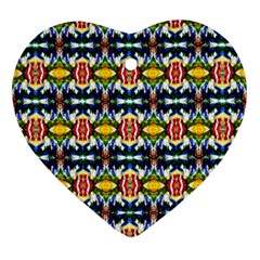 Ml 132 Heart Ornament (two Sides)