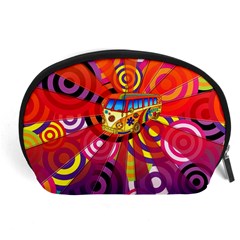 Boho Hippie Bus Accessory Pouch (large) by lucia