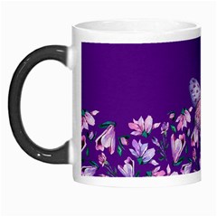 Purple Spring Butterfly Morph Mugs by lucia