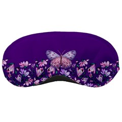 Purple Spring Butterfly Sleeping Masks by lucia