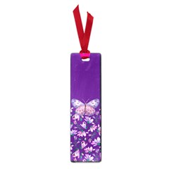 Purple Spring Butterfly Small Book Marks