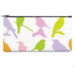 Bird Watching - Colorful Pastel Pencil Cases Front