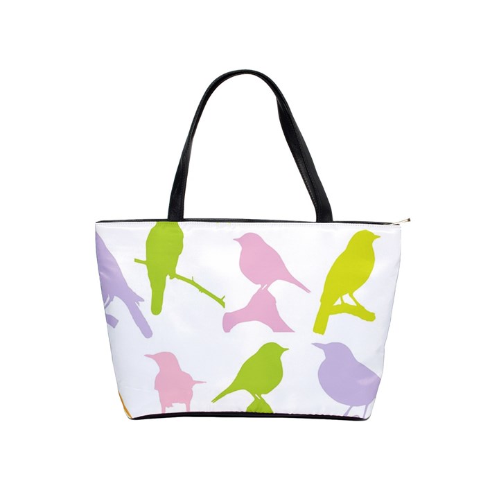 Bird Watching - Colorful Pastel Classic Shoulder Handbag