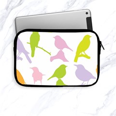 Bird Watching - Colorful Pastel Apple Ipad Mini Zipper Cases by WensdaiAmbrose