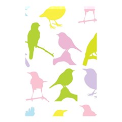 Bird Watching - Colorful Pastel Shower Curtain 48  X 72  (small)  by WensdaiAmbrose