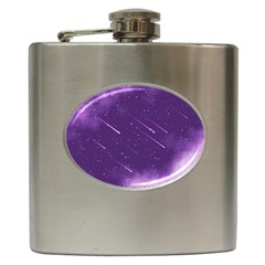 Meteors Hip Flask (6 Oz) by bunart