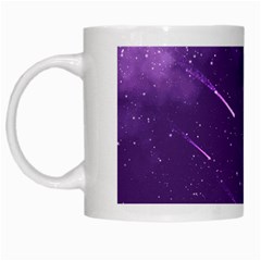 Meteors White Mugs by bunart