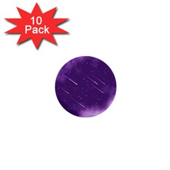 Meteors 1  Mini Buttons (10 Pack)  by bunart