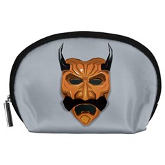 Mask India South Culture Accessory Pouch (large) by Sudhe