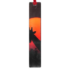 Giraffe Animal Africa Sunset Large Book Marks by Sudhe