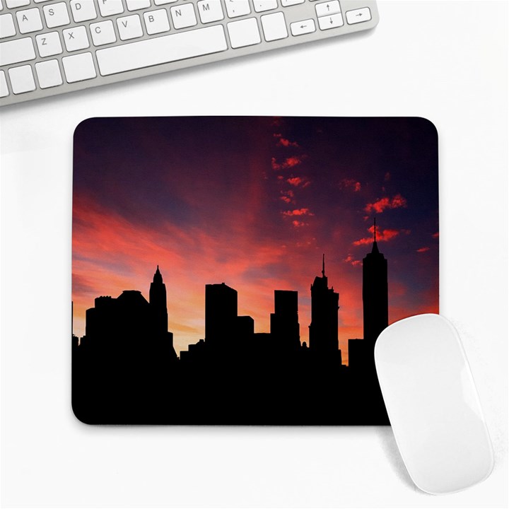 Skyline Panoramic City Architecture Large Mousepads