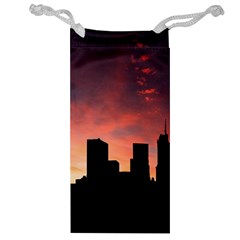 Skyline Panoramic City Architecture Jewelry Bag by Sudhe