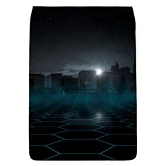 Skyline Night Star Sky Moon Sickle Removable Flap Cover (l) by Sudhe