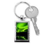 Aurora Borealis Northern Lights Sky Key Chains (Rectangle)  Front