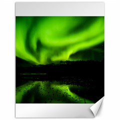 Aurora Borealis Northern Lights Sky Canvas 12  X 16  by Sudhe