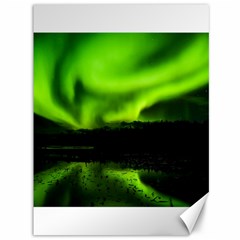 Aurora Borealis Northern Lights Sky Canvas 36  X 48  by Sudhe