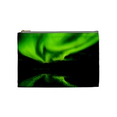 Aurora Borealis Northern Lights Sky Cosmetic Bag (medium) by Sudhe