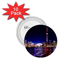 Toronto City Cn Tower Skydome 1 75  Buttons (10 Pack) by Sudhe