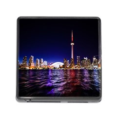 Toronto City Cn Tower Skydome Memory Card Reader (square 5 Slot) by Sudhe