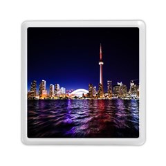 Toronto City Cn Tower Skydome Memory Card Reader (square) by Sudhe