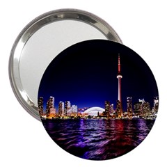 Toronto City Cn Tower Skydome 3  Handbag Mirrors by Sudhe