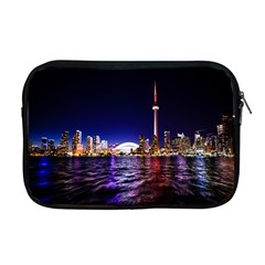 Toronto City Cn Tower Skydome Apple Macbook Pro 17  Zipper Case by Sudhe